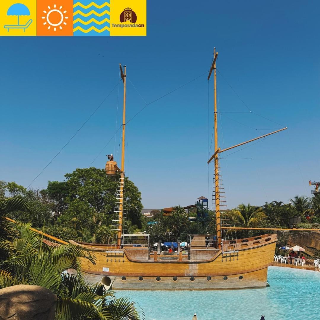 Spazzio Diroma Com Acesso Ao Acqua Park - Temporadacn Luciana Aparthotel